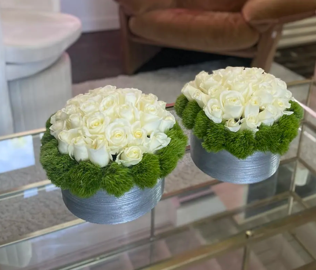 Bowl of Roses & Greens