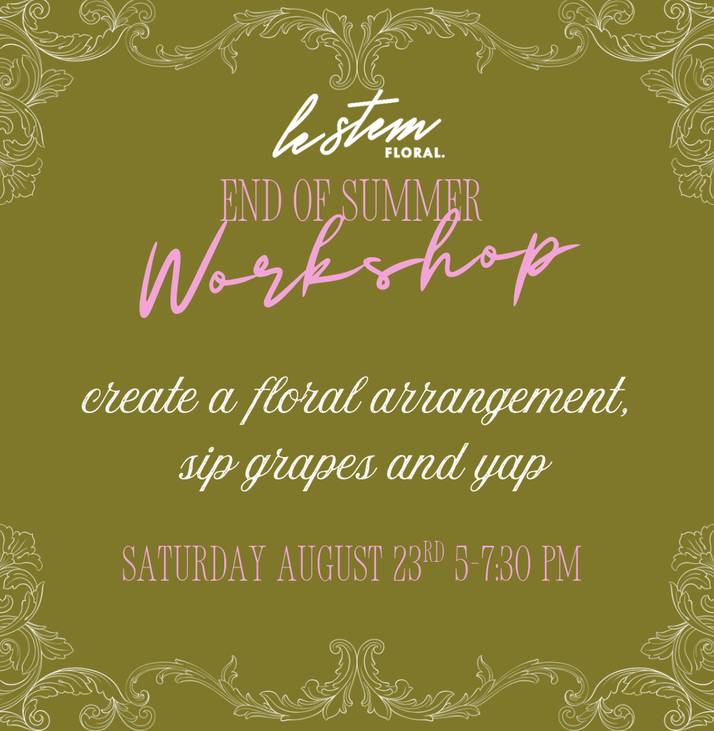 SUMMER WORKSHOP TICKET August 2025