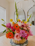Load image into Gallery viewer, Mom's Spring Floral Basket
